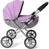 Bayer Chic 2000 Passeggino per bambole Lilli, piccolo passeggino per bambole, colore: viola melange 550-69