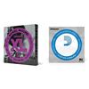 D'Addario EXL120-3D Set di Corde Rivestite in Nickel per Chitarra Elettrica, Super Light, 9-42, Confezione da 3 & PL009 Corda Singola Elettrica-Acustica Plain Steel