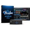 Fender Quantum LT 2 | Interfaccia audio USB-C per produzione musicale, preamplificatore microfonico MAX-HD, ingresso strumento, driver a bassa latenza, loopback, Mac & PC