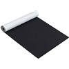 BENECREAT Rotolo di Tessuto in Feltro Nero (2mx40cm) Fogli Adesivi Appiccicosi Fogli Posteriori Fogli Adesivi Posteriori, Autoadesivi, Resistenti e Impermeabili, Multiuso