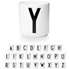 Design Letters Tazzine Caffe con Iniziale (A-Z) | Regali Natale Donna, Regalo Uomo Natale, Decorazioni Natalizie | Tazze Colazione | Porcellana Tazzine Caffe Particolari | Tazze da The, 250 Ml