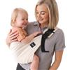 Boba Buddy Fascia Porta Bebe - 100% Cotone, Fascia Laterale Porta Bambino Ergonomico con Spallacci Regolabili, Fibbie di Sicurezza e Seduta Ampia, Include Borsa (9-48 Mesi/8-20 kg) - Oat