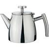 Café Stal Café Olé Belmont-Teiera in Acciaio Inox, Inossidabile, Finitura a Specchio, 350ml / 0.35L