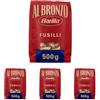 Barilla Pasta Al Bronzo Fusilli 100% Grano Italiano, Pasta Trafilata Al Bronzo con Lavorazione al Bronzo Grezzo, Ruvidità Intensa, Formato Spesso e Corposo, Alta Tenuta di Sugo e Cottura, 500 g