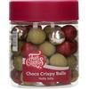 FunCakes Choco Crispy Balls Happy Jolly - Perles di Cioccolato, Ottime per decorare torte, cupcake, biscotti, crostate e molto altro - Decorazione per torte - 60g
