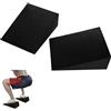 YANJIY 2 Pezzi Piastra Rialzata per Squat, Inclinata Tavola Pedana Fitness, Tavola Inclinata Squat Yoga, Calf Stretch Board: Tonifica Glutei, Tendini Del Ginocchio, Migliora Prestazioni Atletiche(30x5 cm)