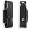 COYUN porta torcia cinturone,Torcia LED Cinturone Torcia Fondina, Cinturone tattico militare Con borsa per riporre la batteria,Adatto a torce di dimensioni inferiori a 12 cm