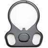 QIRUIMY 2 Cinghie tattiche a Fibbia Swivel GBB Tubo tampone Originale Piastra terminale Ambi Doppia Cinghia ferroviaria Sling Mount per AR-15 M4 (Nero)