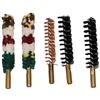 Flachberg Set di spazzole per la pulizia delle armi, 7,62 mm/7,65 mm/.308/.30-06, filettatura interna 1/8 (5 pezzi) | Set di spazzole da corsa per boccole e ripetitori