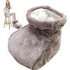 Goomp Scaldapiedi,Borsa acqua calda Peluche 2 in 1 Scalda Piedi non Elettrico con Fodera in Peluche Morbida Lavabile e Rimovibile per Uomini e Donne