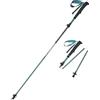 windhike Naturehike Bastoni da trekking con carbonio 3K in alluminio 7075, 103-120 cm, leggeri con impugnatura, 5 sezioni regolabili, bastone telescopico da passeggio per uomini e donne, escursionismo