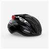 MET Abbigliamento Caschi Strada Casco Met Rivale Mips Ce Nero Rosso Lucido