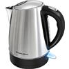 KitchenBoss Bollitore Elettrico in Acciaio Inox 1,7 L：Bollitore Elettrico 2100W, con Filtro Rimovibile, Indicatore del Livello dell'Acqua, Base Rotante a 360°, Spegnimento Automatico