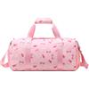 Jumpopack Borsone Palestra Borsa Sportiva Velluto A Coste Borsone da Viaggio Ciliegie Borsa Piscina Bambina con Scomparto per Scarpe