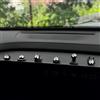 Ygapuzi 14 simpatici specchietti retrovisori per auto, decorazione per specchietto retrovisore dell'auto, cruscotto, decorazione per interni auto, regali divertenti per tutte le età (nero versatile)