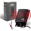 Viaik® Repellente per Martore ad Ultrasuoni per Auto - Collegamento Diretto alla Batteria 12V - Scaccia Martore e Roditori per Motore Auto - Dispositivo Anti Martora Efficace