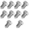 INNAL 10 Pezzi Tappo Coppa Olio Motore Viti di Scarico Dell'Olio in Acciaio al Carbonio Carter Dell'Olio M14 x 1.5 Tappo Scarico Olio Motore Compatibile con Volkswagen Sagitar Magotan Golf Bora Jetta