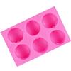 streeHerjjkeA1 Silicone 3D Macaron Stampo Candela Macaron Stampo multifunzione fare sapone Fai Da Te per decorazioni torte fondente pasta gomma forno caramelle cioccolato argilla polimerica palline bagno sapone rosa