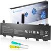 CSEXCEL C41N1906-1 4ICP5/63/133 Batteria di ricambio per computer portatile ASUS TUF Gaming A17 FX706 FX706IU FX766IU FA706 FA706IU F15 FX506 FX506H FX506L FA506 FA50IV FA5666 Serie IV (CC Lungo 15,4