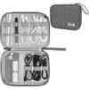 XINGXINRONG Borsa Accessori Elettronici, Elettronica Viaggio Borsa Custodia Cavi Organizzatore per Caricatore Portatile, Chiavetta USB, Auricolare, Scheda SD,Power Bank, Hard Disk, 1 CONFEZIONE