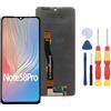 SiuVorZhi Display LCD compatibile con DOOGEE Note 58 Pro Display LCD Touch Screen Assembly Riparazione Parti di ricambio con strumenti.