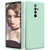 ISOI - Cover per Xiaomi Redmi Note 8 Pro, Custodia Morbida in Silicone Liquido, Protezione Completa Antiurto Ultra Sottile per il Corpo - Menta Verde