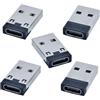 chenyang 5 PACK Adattatore USB a USB C Adattatore convertitore di carica USB C femmina a USB 2.0 maschio