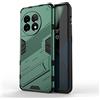 ESTH® Custodia per OnePlus 11 5G con Supporto [Compatibile con Supporto Magnetico per Auto] Cover Paraurti PC + TPU, Verde