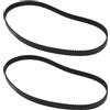 Briny River Cinghia Di Trasmissione Per Stampante 20006 79866M 2 Pezzi Compatibile Con Zebra ZT410 ZM400 S4M Z4M 203 Dpi Stampante Termica