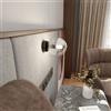 Lampada da Parete ROSSI K1 BL E14 GrafiteTrasparente Miele