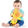 Bright Starts, Snuggle & Teethe Giocattolo Massaggiagengive di peluche da dentizione senza BPA - Giraffa