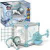 schleich ELDRADOR | BattleCave Leone delle nevi 42766 | 31 pezzi | Set da gioco dai 6 anni | set con personaggi, numerose funzioni e tanti accessori