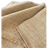 IPEA Tela in Juta Naturale al 100% - [ Grandezza 140 x 120 cm ] - Tessuto in Vera Iuta - Telo per Tappezzeria, Decorazioni, Accessori, Feste, Creazioni, Fai da Te - Fibra Naturale - Ideale per Eventi