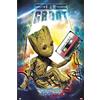Grupo Erik: Poster Guardiani della Galassia Vol 2 - Groot | Poster da parete Marvel, 61 x 91,5 cm, Poster da muro con carta lucida e incorniciabile, Guardiani della Galassia Gadget