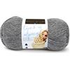 Lion Brand Yarn Company 674-150 Touch of Alpaca, Grey, Filato, Grigio Oxford, One Skein, 190 unità
