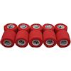 PintoMed BANDAGGIO COESIVO - ROSSO 10 Rulli x 5cm x 4.5m Bendaggio flessibili autoadesivi, qualità professionale, bende per avvolgimenti sportivi di primo soccorso - confezione da 10