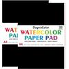 DagouColor Carta per Acquerello, A4, 2 Pack, 30 Fogli Carta da Disegno Libro, 300gsm Acido-Libero Pad per li Artisti Adulti Principianti