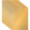 ZGDYi 30 Fogli Cartoncino Dorato Metallizzato A4 250 g/m² - per Scrapbooking, Inviti Matrimonio, Biglietti di Auguri, Decorazioni Fai da Te, Progetti Creativi, Origami e Stampa con Stampante 210×297mm