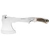 iFIELD Ascia di Sopravvivenza EL29003, Lama in Acciaio Inossidabile 17cm, Dimensione Totale 29,5cm, con Fodero in Pelle, Manico in Corno di Cervo, da Campeggio per la Pesca, Caccia, attività Sportive