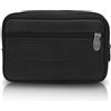 WisePoint Marsupio da uomo, impermeabile, per cellulare, con cerniera in metallo, multifunzione, per escursionismo, cellulare, chiavi dell'auto, porta carte (marrone scuro)