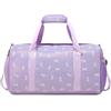 Jumpopack Borsa Sport Bambina Borsone Piscina Velluto A Coste Borsa Palestra Bambina Borsoni Viaggio Grandi con Scomparto per Scarpe