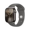 Apple - Watch Series 10 Gps + Cellular 46mm Titanio-naturale - Sport Band Grey M/l