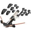 VEVOR Kit Piegatubi Idraulico 6-22mm Pinza Piegatrice Idraulica per Tubi in Rame, Set di Utensili per Piegatura HVAC Curvatura a 90° con 7 Matrici in Lega di Alluminio, per Riparazione di Automobili