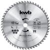kwb Lama per sega circolare BAU, 350 x 30, uso universale per tagli medi, denti alternati, Z-54 denti, Made in Germany