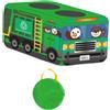 Tenda da gioco con camion della spazzatura giocattolo per intrattenimento