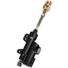 Mabutingti Pompa Cilindro Maestro Freno Posteriore adatto per cinese Dirt Pit Bike Sunl Pitster Thumpstar 110 125 140cc(NERO)