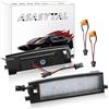 Asasytal Luci Targa a LED Compatibili con RAV4 XA30,Aygo AB40, Auris II, Yaris, Vitz, Corolla IM, Scion etc., Luci Targa Posteriori Senza Errori, Luce Bianca Brillante 6000K, 2 Pezzi