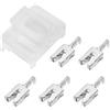 SG Store Connettore Cavo Faro Posteriore a 5 Pin con Terminali 12496180 46523771 Compatibile con FIAT Panda 169/ FIAT Stilo 192