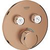 Grohe Grohtherm SmartControl termostatico, per vasca & doccia, 29119DL0, Grohtherm SmartControl warm sunset spazzolato [Rubinetteria Bagno > Rubinetteria Doccia]