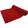 CATTANI TESSUTI Tappeto Bagno 60x120 cm - 70x140 cm Antiscivolo Morbido Assorbente Tappetino Antiscivolo Antimuffa Ciniglia Moderno Tappeto Lavabile In Lavatrice (70x140 cm, rosso)